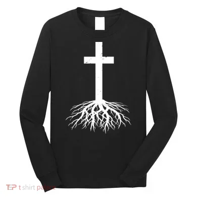 Jesus Cross Root Long Sleeve Shirt