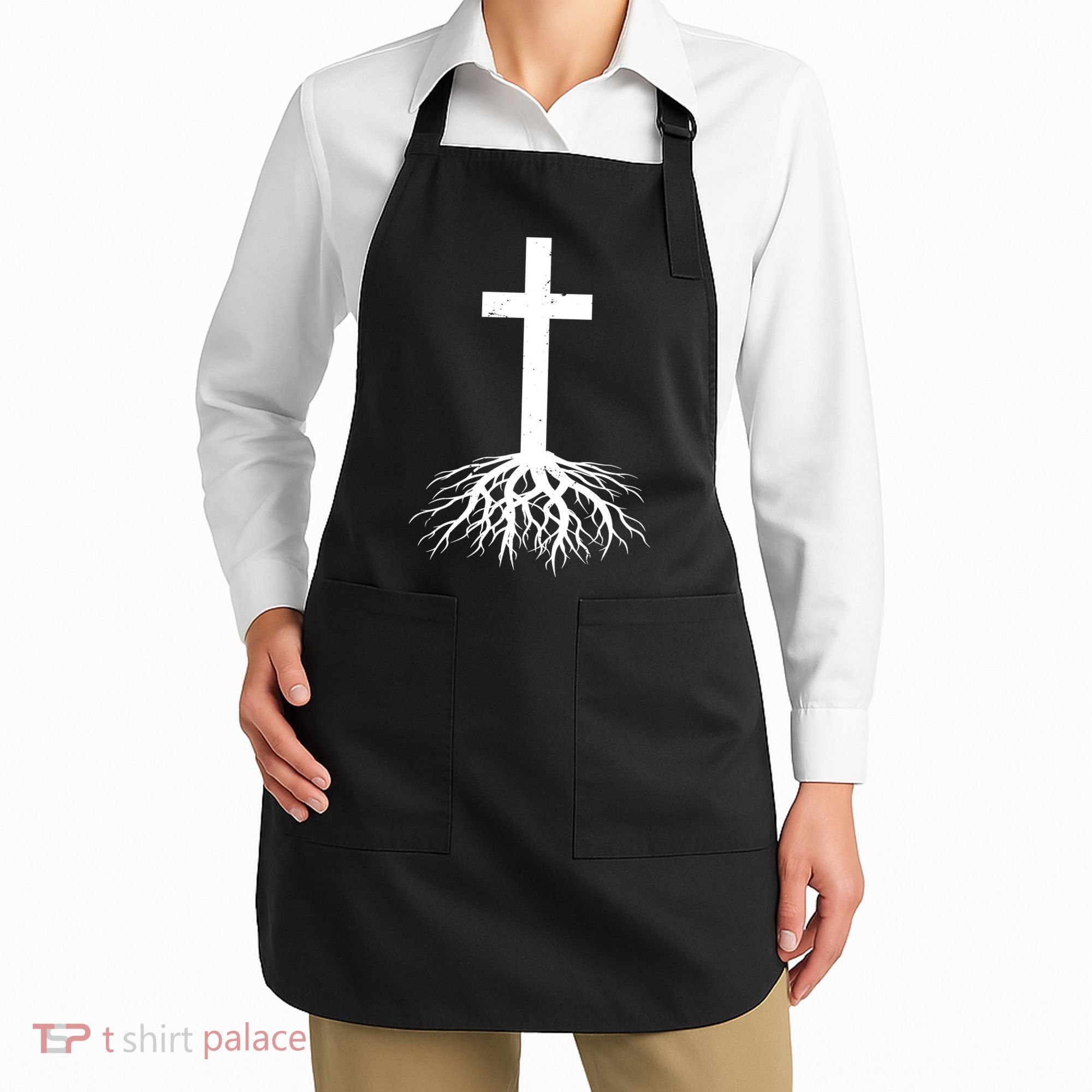 Jesus Cross Root Apron