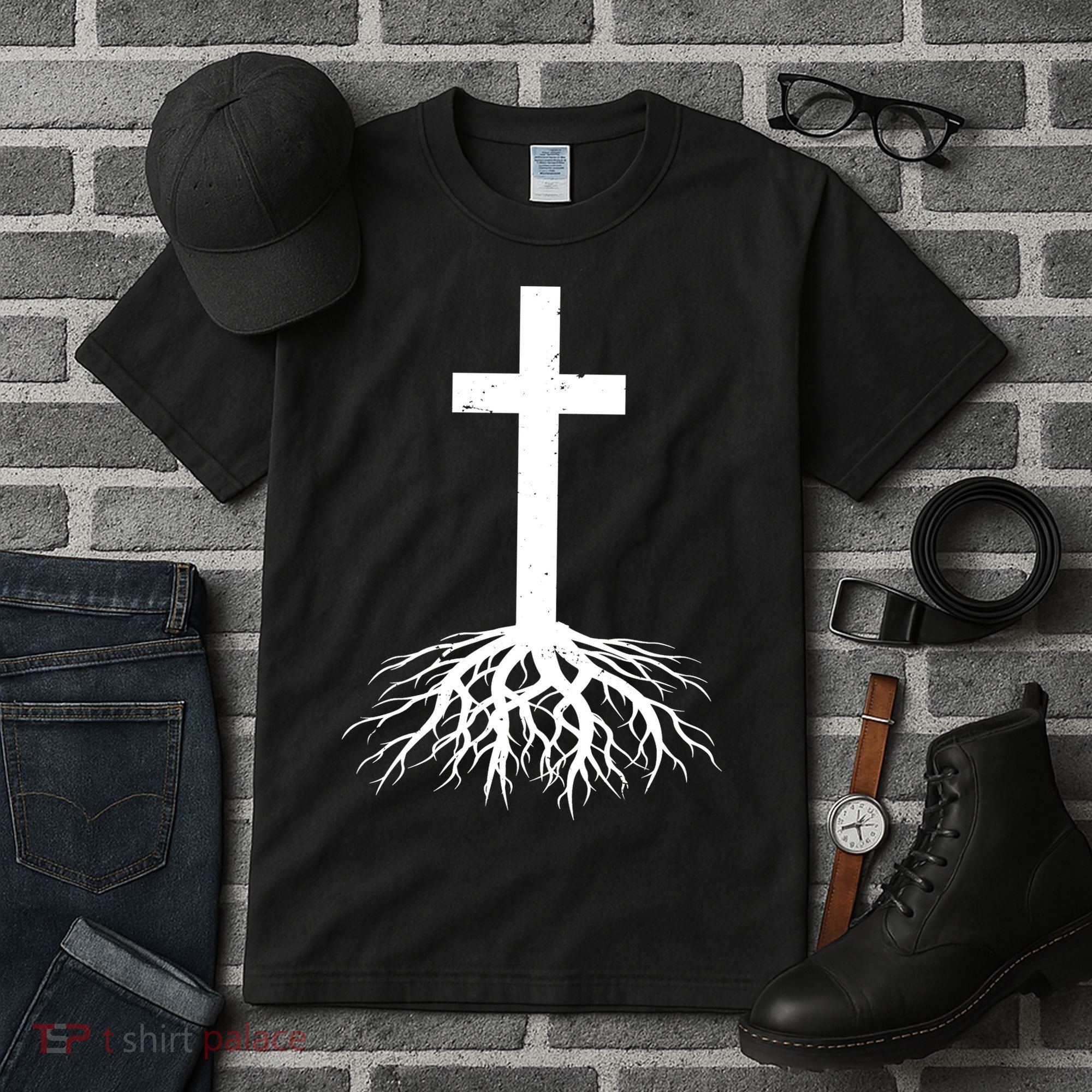 Jesus Cross Root Tall T-Shirt