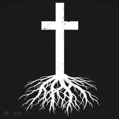 Jesus Cross Root Sustainable Bucket Hat