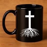 Jesus Cross Root 11oz C Handle Ceramic Mug thumb 4
