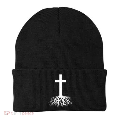 Jesus Cross Root Beanie