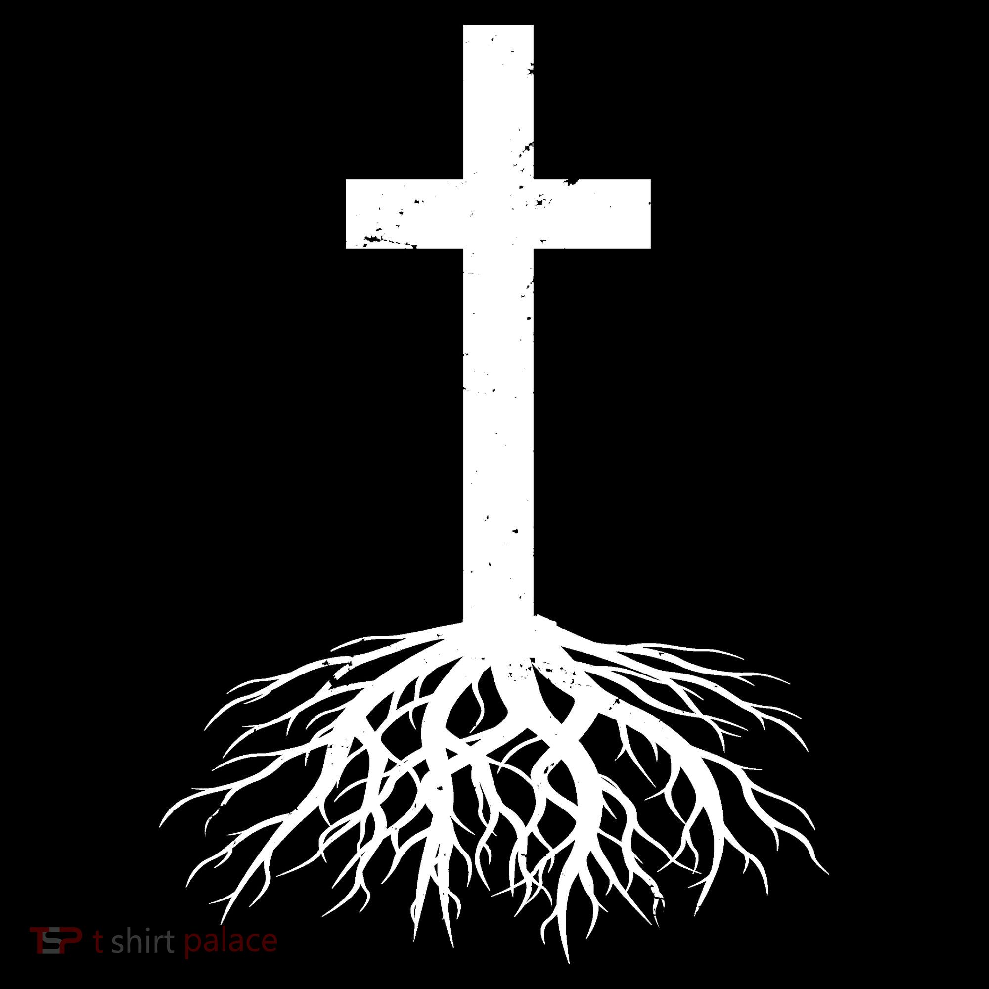 Jesus Cross Root Mousepad