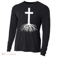 Jesus Cross Root Cooling Performance Long Sleeve Crew thumb 0