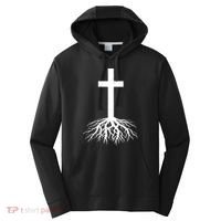 Jesus Cross Root Performance Fleece Hoodie thumb 0