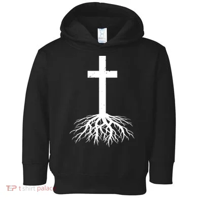 Jesus Cross Root Toddler Hoodie