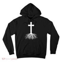 Jesus Cross Root Tall Hoodie thumb 0