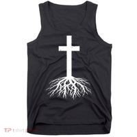 Jesus Cross Root Tank Top thumb 0