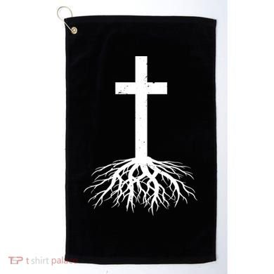 Jesus Cross Root Golf Towel