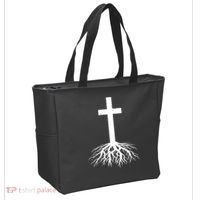 Jesus Cross Root Tote Bag thumb 2