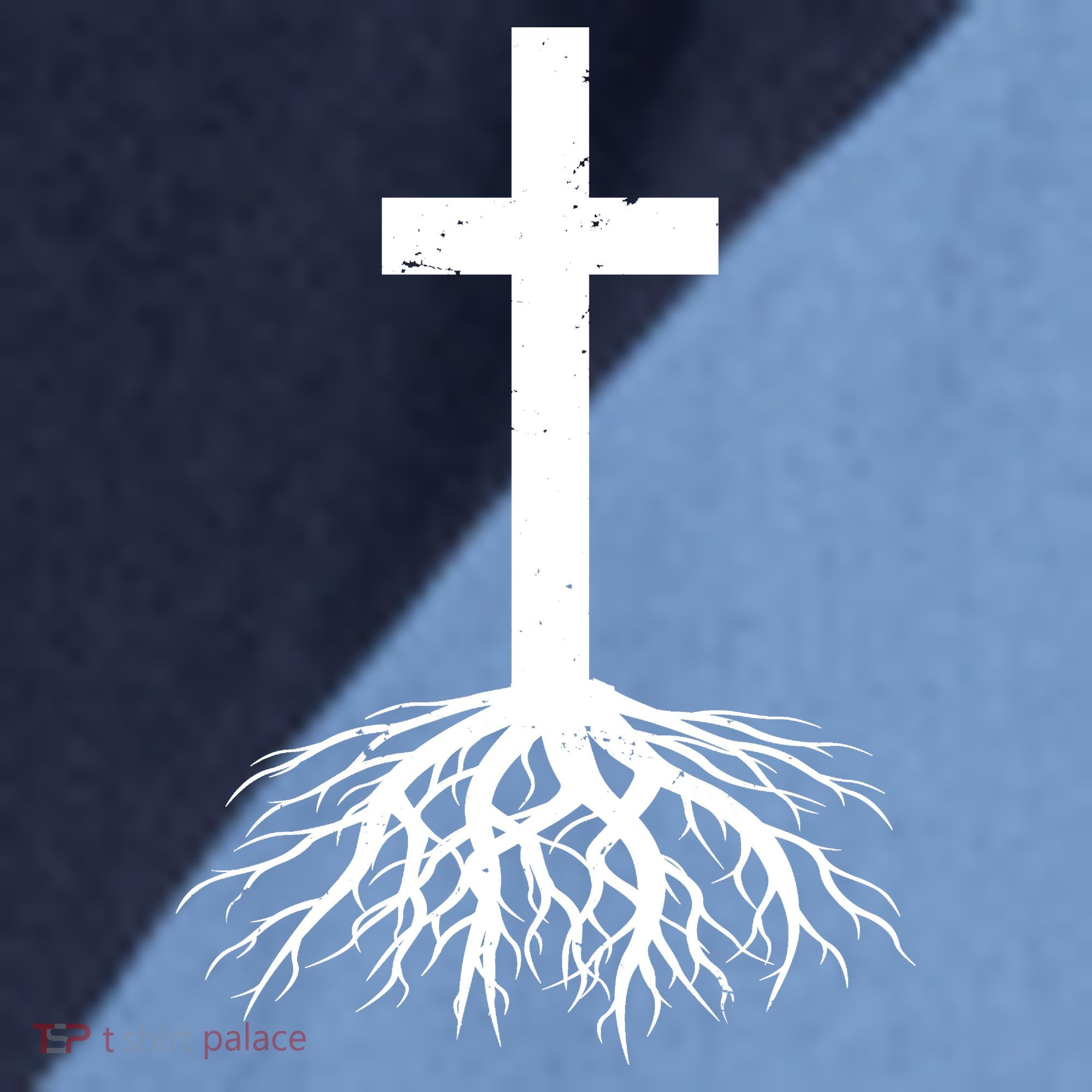 Jesus Cross Root Raglan Baseball Sleeve Shirt