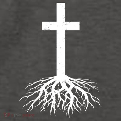 Jesus Cross Root Vector Backpack