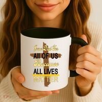 Jesus Died For All Of Us Because All Lives Matter Coffee Mug thumb 3