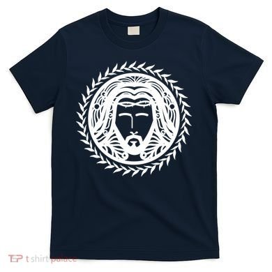 Jesus Easter Vintage Emblem Thorns Logo T-Shirt