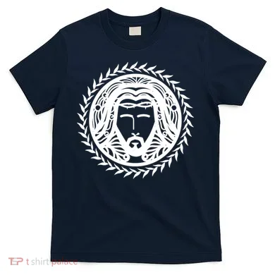 Jesus Easter Vintage Emblem Thorns Logo T-Shirt