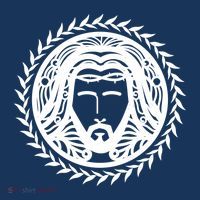 Jesus Easter Vintage Emblem Thorns Logo T-Shirt thumb 7