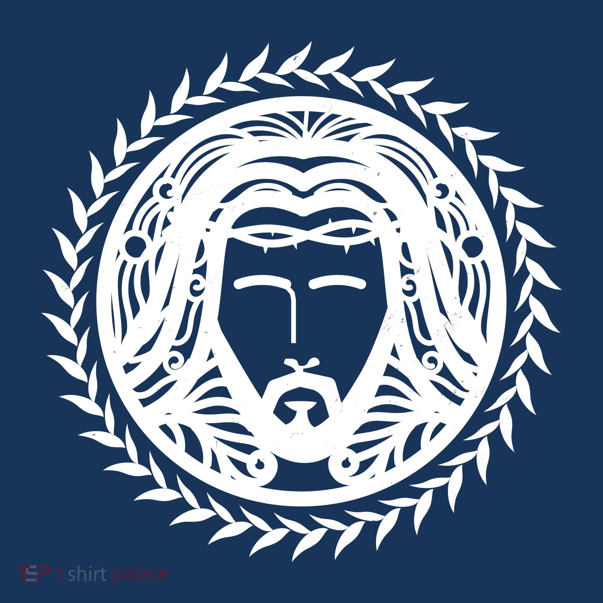 Jesus Easter Vintage Emblem Thorns Logo T-Shirt