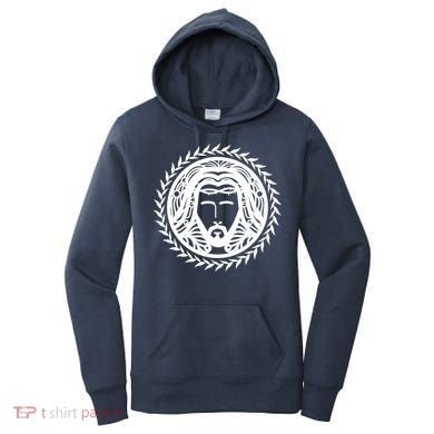 Jesus Easter Vintage Emblem Thorns Logo Women's Hoodie