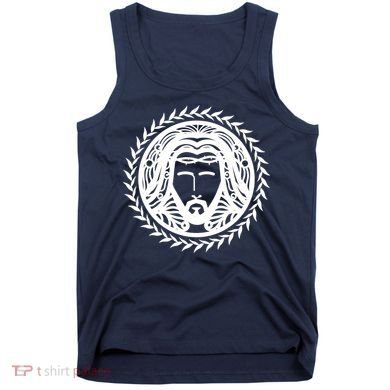 Jesus Easter Vintage Emblem Thorns Logo Tank Top