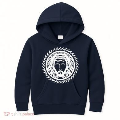 Jesus Easter Vintage Emblem Thorns Logo Kids Hoodie