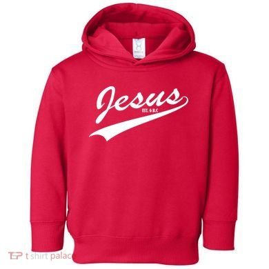 Jesus Est Toddler Hoodie