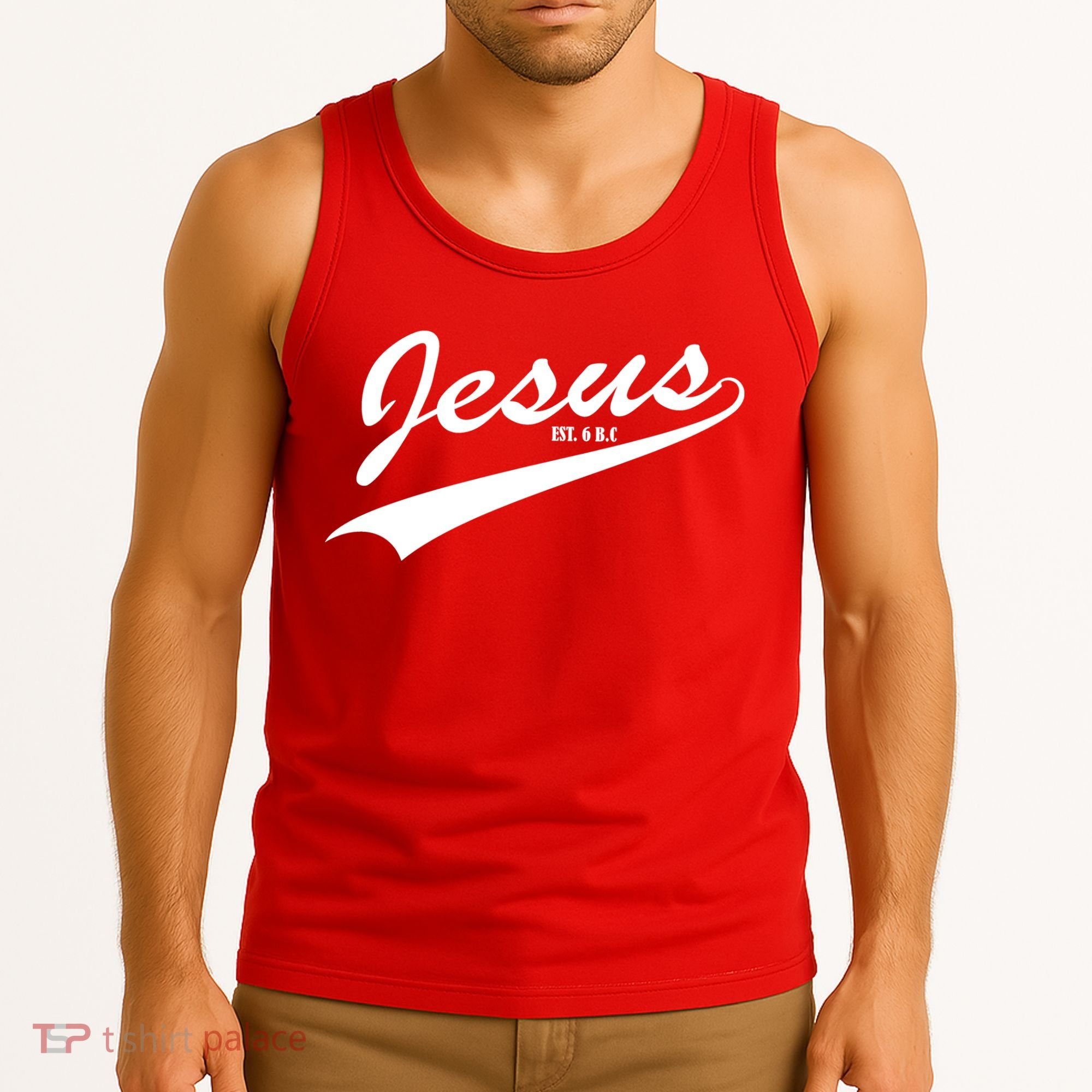 Jesus Est Tank Top