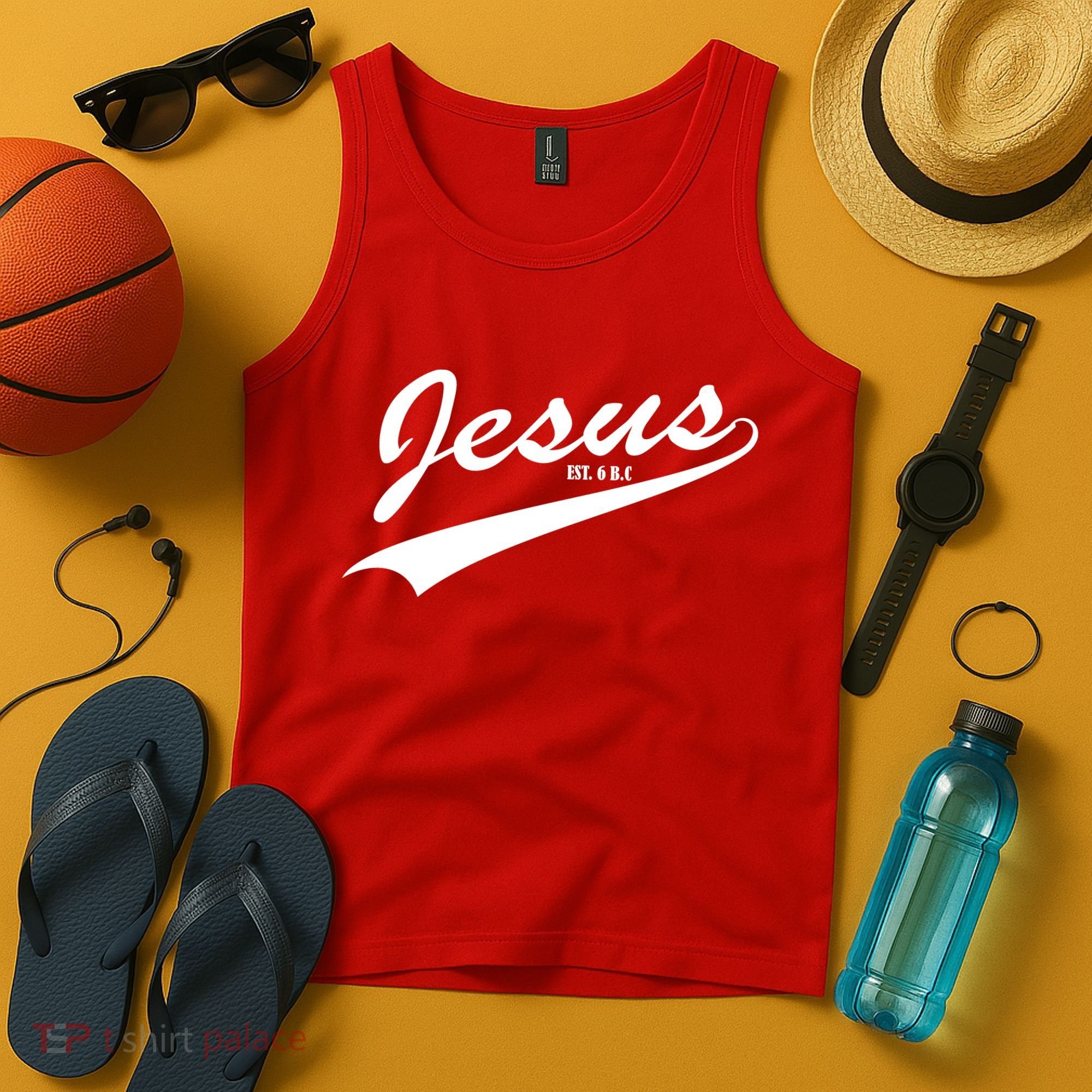 Jesus Est Tank Top