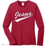Jesus Est Women's Long Sleeve Shirt thumb 0
