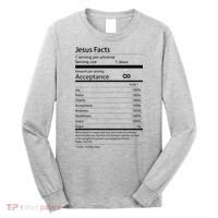 Jesus Facts Long Sleeve Shirt thumb 0
