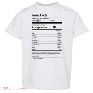 Jesus Facts Toddler T-Shirt