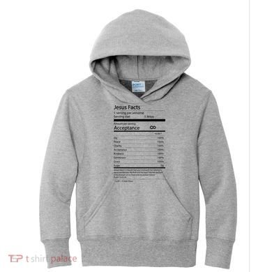 Jesus Facts Kids Hoodie
