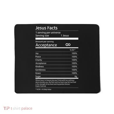 Jesus Facts Mousepad