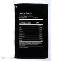 Jesus Facts Golf Towel thumb 0
