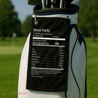 Jesus Facts Golf Towel thumb 2