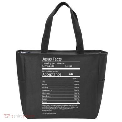 Jesus Facts Tote Bag