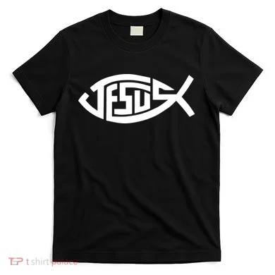 Jesus Fish Logo T-Shirt