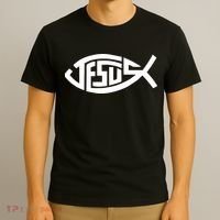 Jesus Fish Logo T-Shirt thumb 3