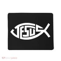 Jesus Fish Logo Mousepad thumb 0
