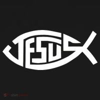 Jesus Fish Logo Mousepad thumb 1