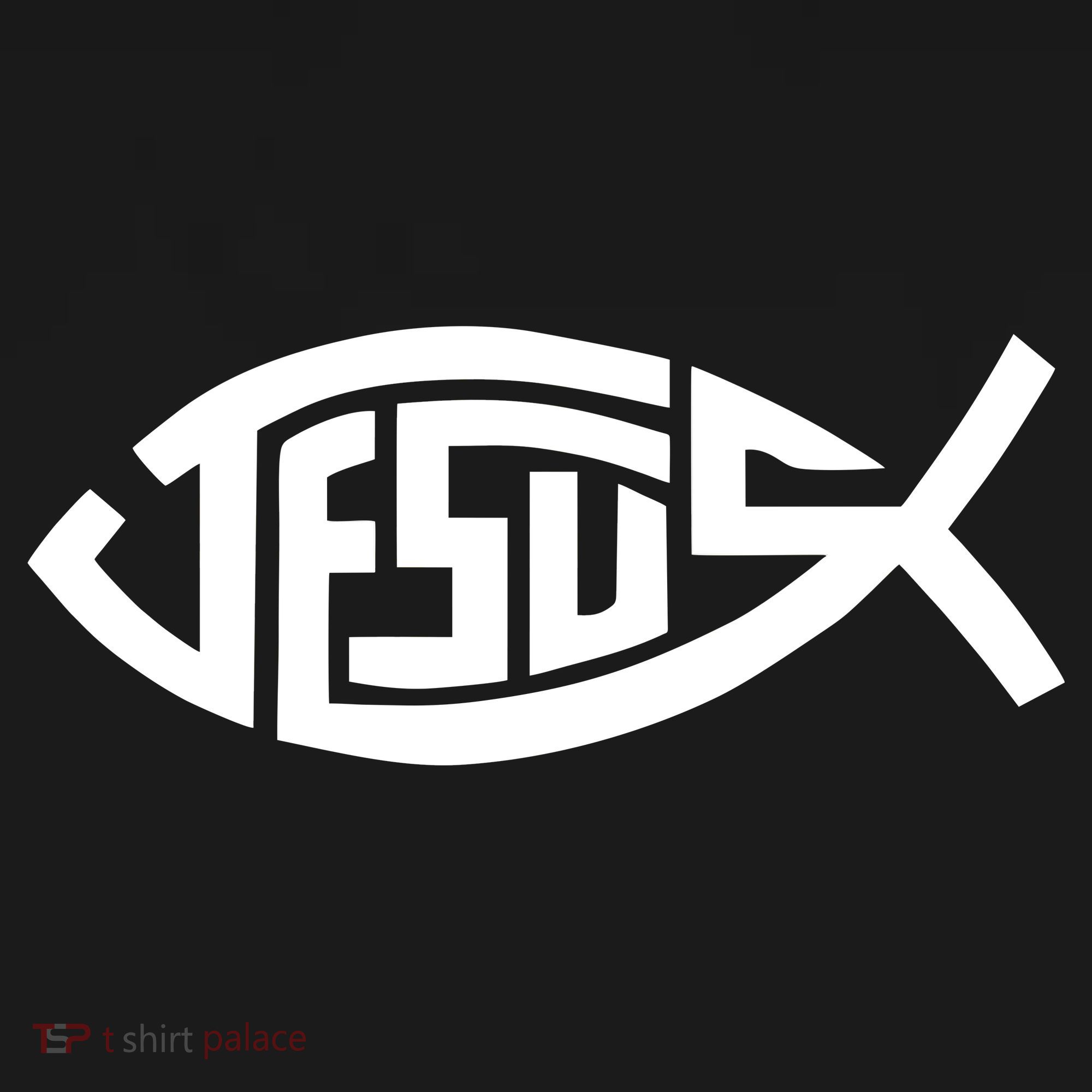 Jesus Fish Logo Mousepad
