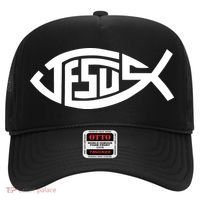 Jesus Fish Logo Hat thumb 0