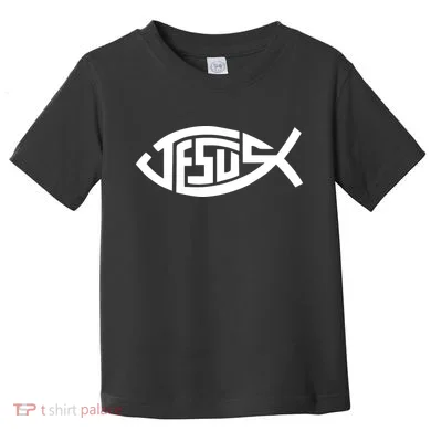 Jesus Fish Logo Toddler T-Shirt