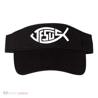Jesus Fish Logo Visor