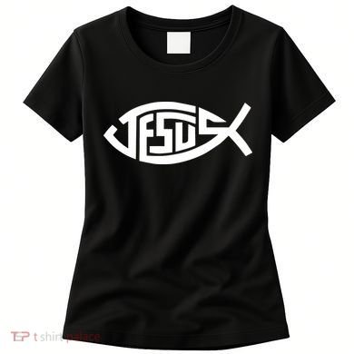 Jesus Fish Logo Women's T-Shirt