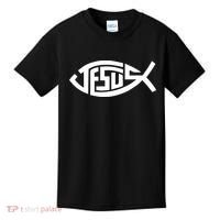 Jesus Fish Logo Kids T-Shirt thumb 0
