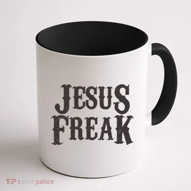 Jesus Freak Coffee Mug back