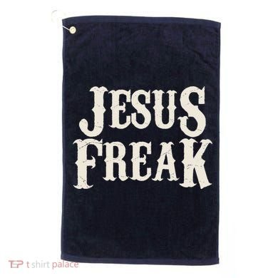 Jesus Freak Golf Towel