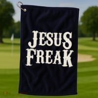 Jesus Freak Golf Towel thumb 1