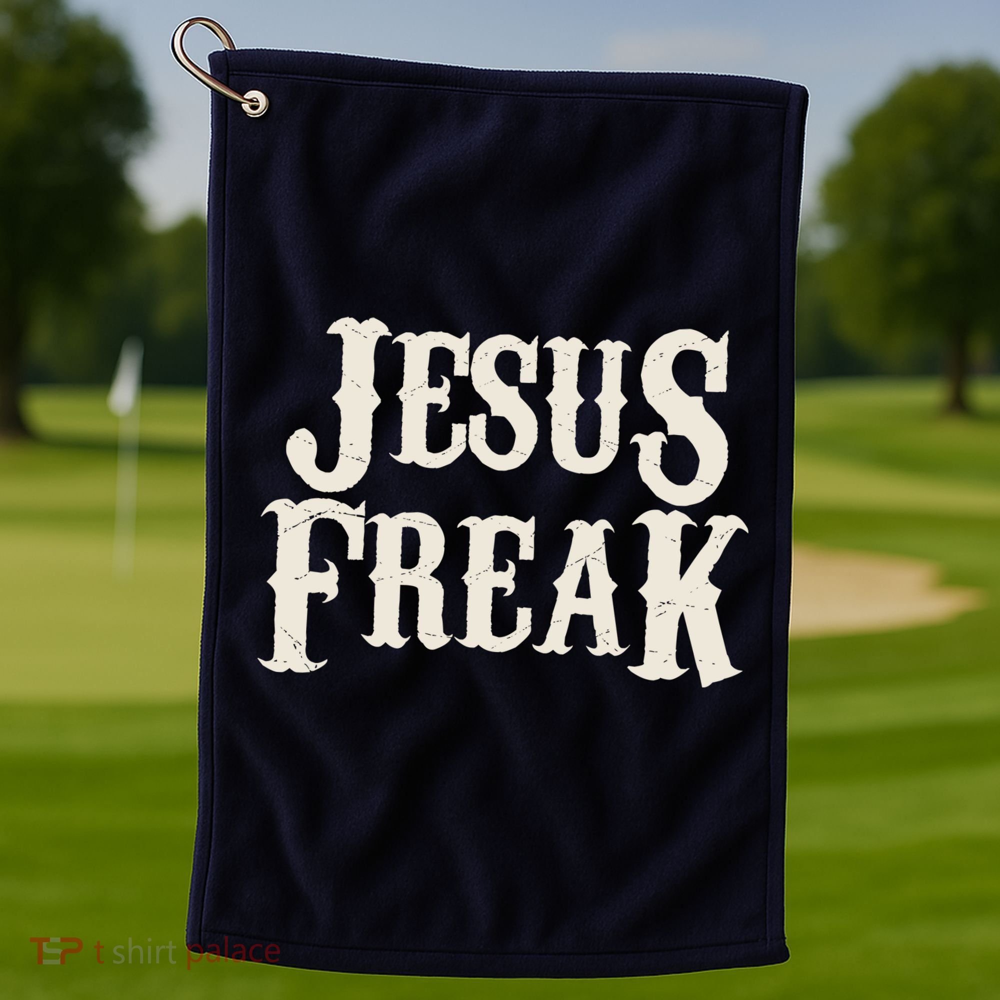 Jesus Freak Golf Towel