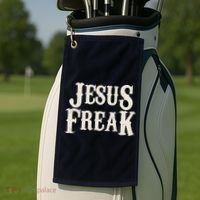 Jesus Freak Golf Towel thumb 2